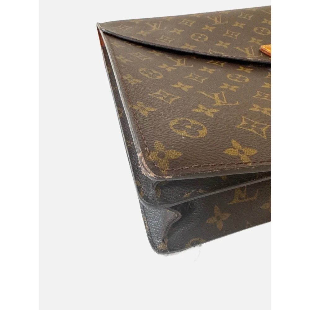 Vintage Louis Vuitton Monogram Serviette Briefcase 15” - Picture 4 of 13